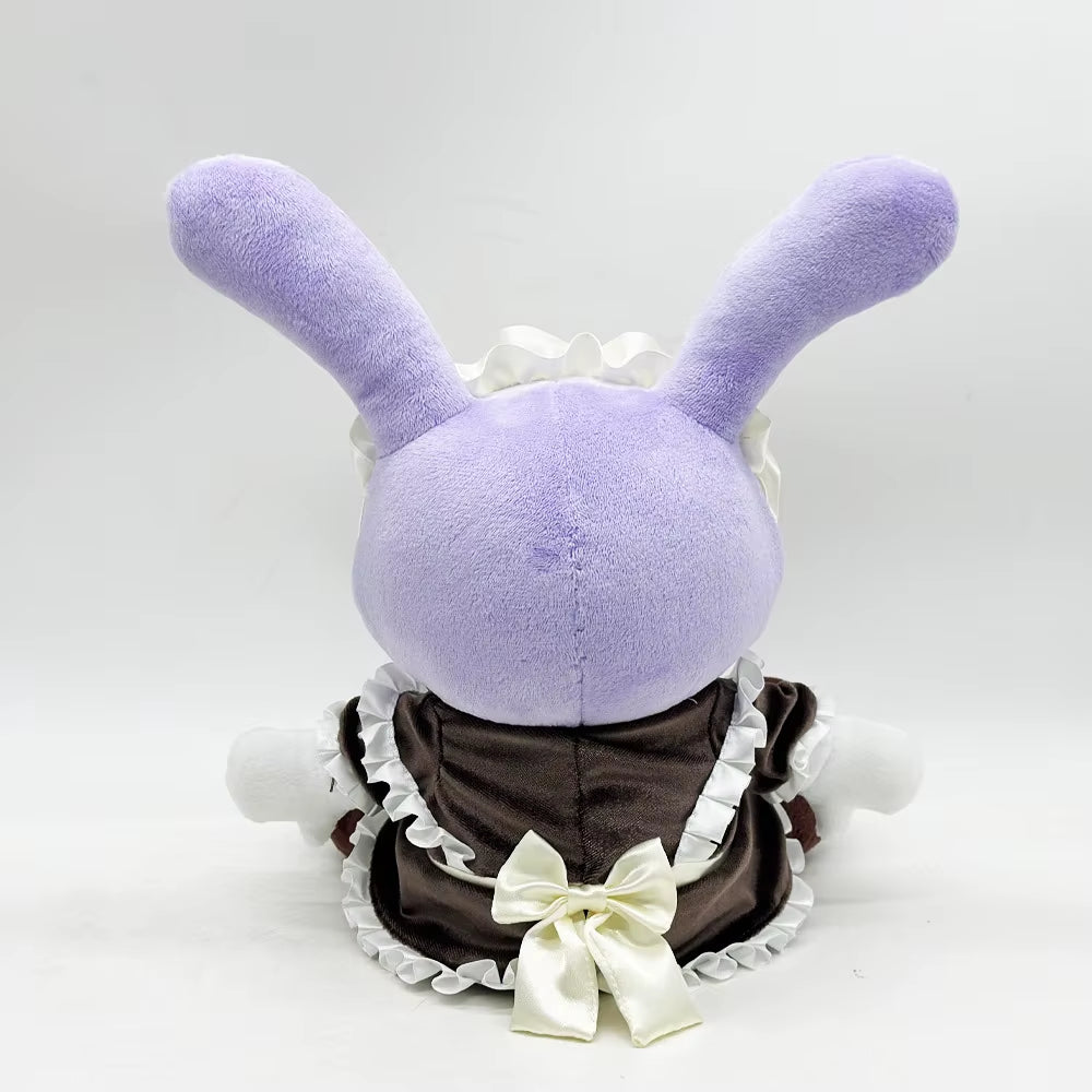 Amazing Maid Jax Pomni Plush Cute Anime Rabbit Jax Plushie Kawaii Cartoon Stuffed Doll Soft Decor Pillow Doll Kids Birthday Gift