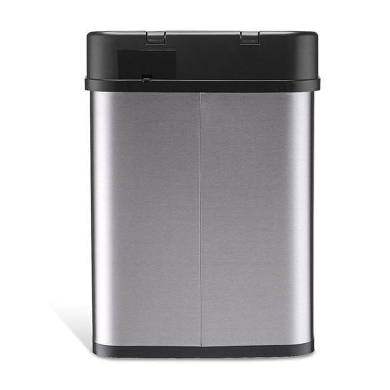 NINESTARS Motion Sensor 3.2 Gal Stainless Stee L Trash Can