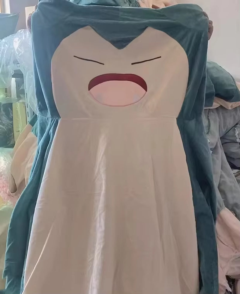 200/150Cm  Giant Snorlax Plush Toys Kawaii Soft Snorlax Leather Shell Plushie NO Filling Pillow Gifts for Children Pokemon