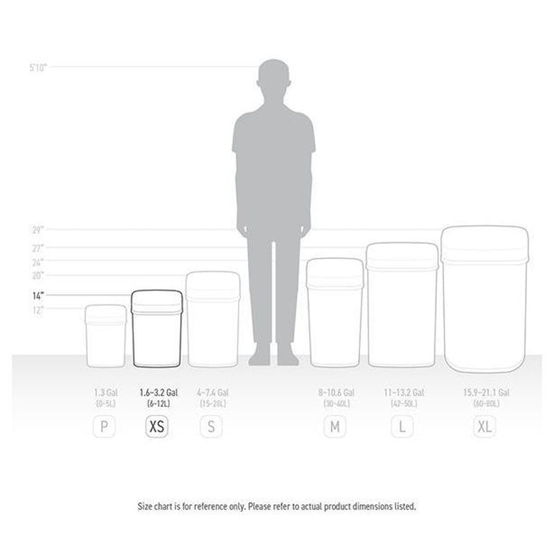 NINESTARS Motion Sensor 3.2 Gal Stainless Stee L Trash Can