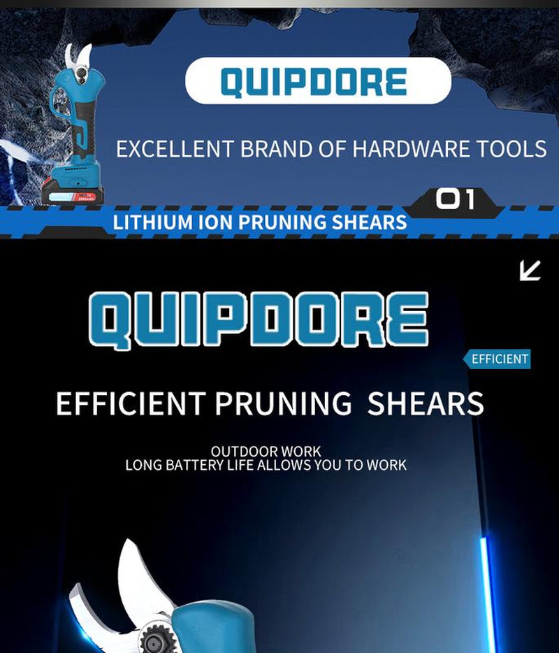 Electric Pruning Shears, save Time and Effort, Garden Pruning Tools