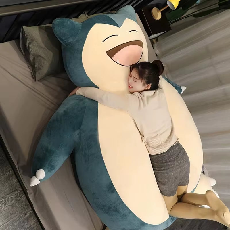 200/150Cm  Giant Snorlax Plush Toys Kawaii Soft Snorlax Leather Shell Plushie NO Filling Pillow Gifts for Children Pokemon